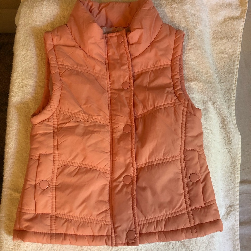 Pumpkin Patch Puffy Kids Vest